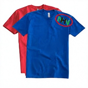เสื้อยืดคุณภาพสูงจากบังกลาเทศ ราคาถูก $1.1 รับสกรีนลายด้านหน้า ไซส์ใหญ่พิเศษ ผ้าฝ้าย 100% สีขาวล้วน - Product Image 1