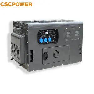 Generator Diesel kedap suara portabel, Generator mesin Diesel rumah senyap 50/60HZ 5kva 8kva 10kva pabrik penjualan langsung