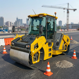 Rouleau compresseur routier à double tambour de 10 tonnes XD105T, directement de l'usine, puissant compacteur d'asphalte, rouleau vibratoire - Product Image 4