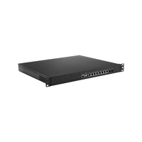 Routeur pare-feu châssis 1U OEM Intel 4ème génération Core I3 I5 I7 CPU Z87 Chipset 8 RJ45 Gigabit LAN 2 SFP + 82599 10GbE PC industriel