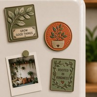 Imanes de nevera personalizados de aleación de zinc con esmalte duro estilo Art Déco, retro, con diseños de casete, TV y disco de vinilo, regalo de recuerdo, venta al por mayor