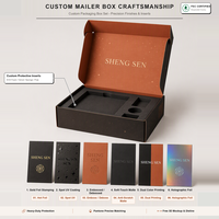 Boîtes d'emballage personnalisées pour la promotion de la marque d'entreprise, boîtes recyclables en carton blanc de qualité supérieure, boîtes-cadeaux de luxe pour envoi postal