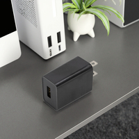 Mini chargeur mural USB PC DC 5V 1A 2A 5W 10W, alimentation CCTV, certifié FCC ETL CE, protection SCP/OVP, chargeur rapide pour téléphone portable