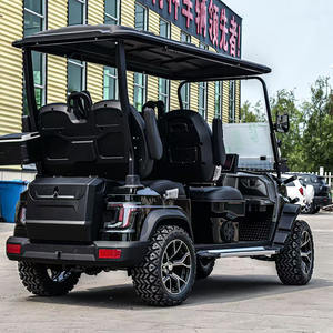 Voiture de golf électrique tout-terrain de luxe 72V, véhicule utilitaire Club Car 3-4 places, état neuf, certifiée CEE, buggy de tourisme, Carro De Golf - Product Image 2