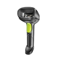 Escáner de código de barras portátil USB 1D / 2D con cable Lector de código QR para inventario