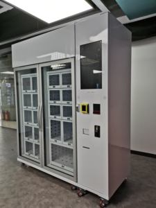 Distributeur automatique de fleur de casier extérieur, vente intelligente personnalisée de micron avec <span class=keywords><strong>lecteur</strong></span> de <span class=keywords><strong>carte</strong></span> de système de refroidissement - Product Image 4