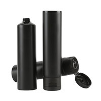 Tube d'emballage cosmétique en plastique D35 personnalisé avec bouchon à clapet, sérigraphie, écologique, recyclable, professionnel, grand format pour soins de la peau