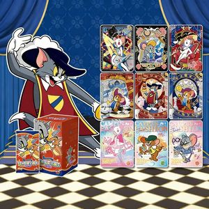 Boîte complète originale <span class=keywords><strong>Tom</strong></span> TCG <span class=keywords><strong>Jerry</strong></span> Happy Enemies Trading Cards Vol <span class=keywords><strong>2</strong></span> Variational Pack Cartes à collectionner Anime Vente en gros - Product Image 1