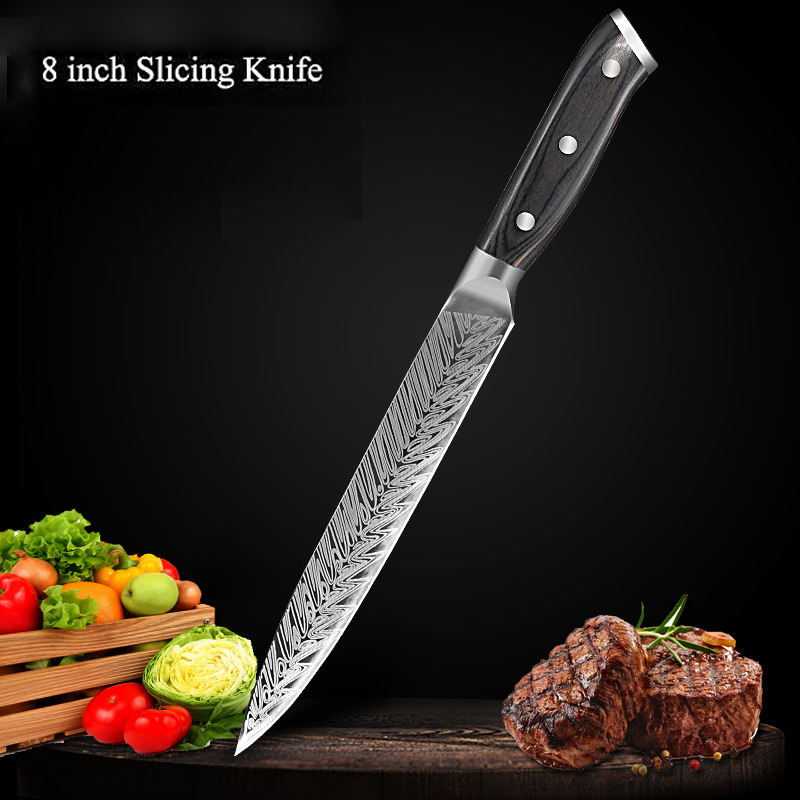 8 inch slicing knife black