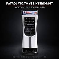 Pour Nissan Patrol Y62 à Y63 : Boîte d'accoudoir en cuir pour console centrale, kit de mise à niveau du tableau de bord et de l'intérieur