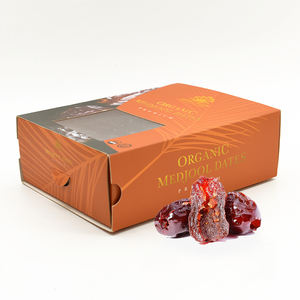 Boîte cadeau de dattes arabes Ramadan Moubarak en gros, noix, fruits secs, biscuits de l'Aïd, dessert, boîte de dattes Medjool - Product Image 4