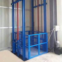Vertikaler Lastenaufzug für Fabriken, Hydraulischer Stationärer Warenlift 100kg-4000kg, Maßgefertigte Plattform nach CE-Standard
