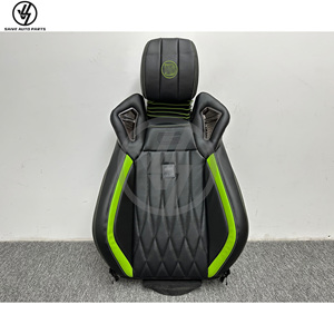 Asientos de Cuero de 2 Piezas Estilo Carracing B, Impermeables, Ajuste Preciso 1:1 para Mercedes-Benz Clase G W464 G500 G63 G550 2019-2024 - Product Image 4