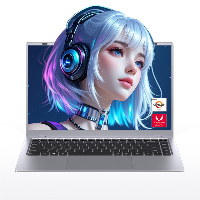 New 14 IPS Windows 11 Laptop Intel AMD Ryzen 3 16GB DDR4 RAM Metal Body English Keyboard US Plug Business Gaming 120Hz DUAL FAN