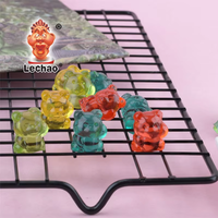 Bonbons Gélifiés en Gros, Oursons Colorés, Bonbons Gommeux en Forme de Dessin Animé, Saveurs Fruitées, Halal, Bonbons Gélifiés 3D en Sachet