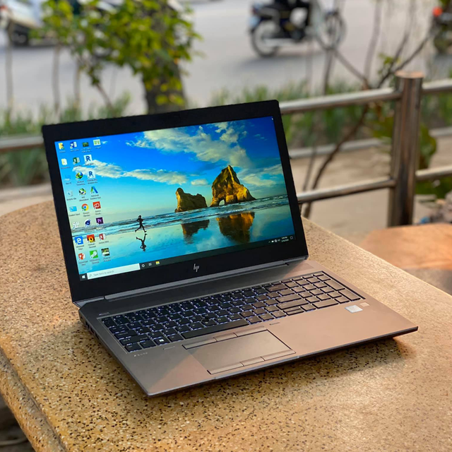 95% New 15.6 Inch Laptop for HP Zbook 15 G5 Core I7 8th 16GB Ram 512GB SSD Gen P1000 (4G) Discrete Graphics Used Business Laptop