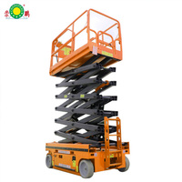 6M 8M 10M 12M 14M 16M Vier Wiel Zelfrijdende Schaarlift Hydraulische Elektrische heftafel Hoogwerker
