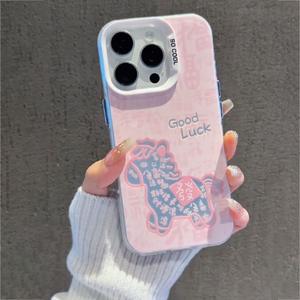 Custodia per telefono alla moda con animali cartoni animati, carina e femminile, per 17promax 1615 14 <span class=keywords><strong>13</strong></span> 12 11. Custodia estetica all'ingrosso per ragazze e donne. - Product Image 5