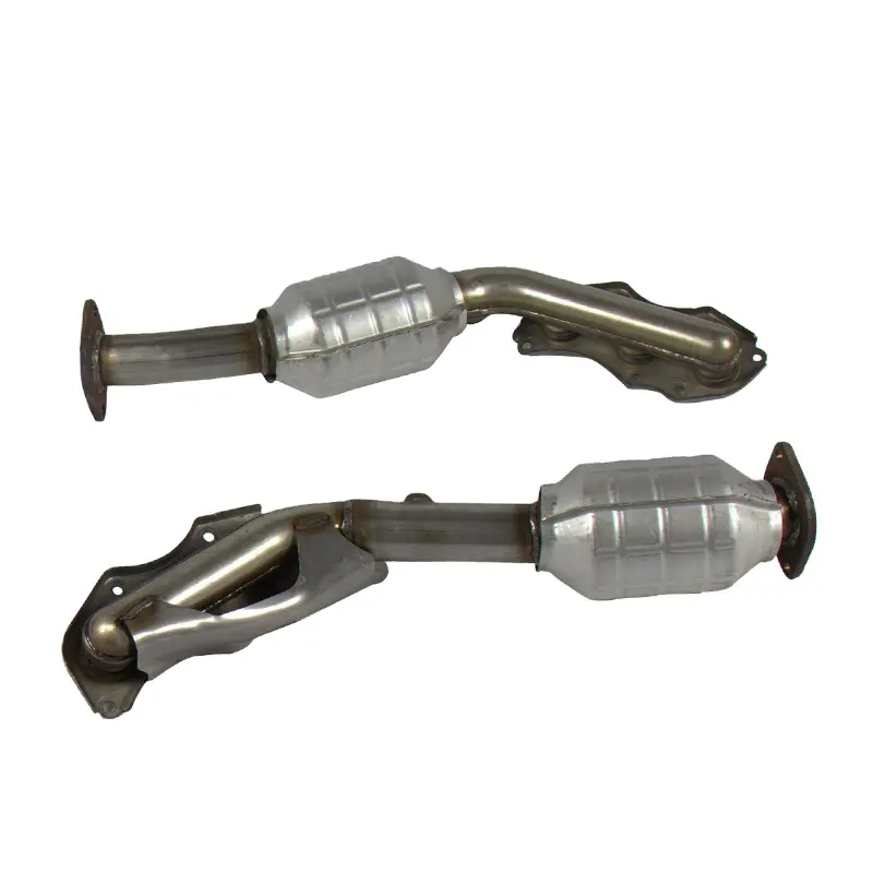 Euro 4 High flow three way Catalytic Converter For Toyota Crown 2.5 2015 Manifold Exhaust Supplier