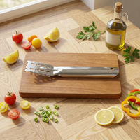 UJ-KT056 Grattoir à écailles de poisson créatif en acier inoxydable, éliminateur d'écailles de poisson
