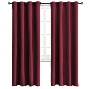 Cortina opaca sólida lista para usar para cortina para ventana de salón - Product Image 3
