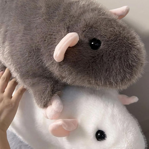 Peluche de Rata Gris ODM, Simulación Adorable, Peluche Gigante, Almohada Suave, Animal de Peluche Realista, Modelo de Juguete de Rata, Muñeca Decorativa, Animales de Peluche - Product Image 2