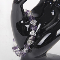 Présentoir à bijoux en plastique écologique, modèle main OK, pour bracelets, chaînes et bagues, en stock !