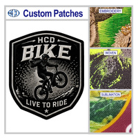 Meilleur prix, patchs brodés personnalisés de haute qualité avec logo de club de moto pour motards