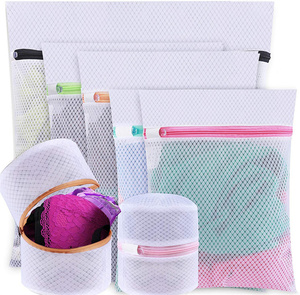Sac de rangement de voyage en gros pour maquillage, sac à linge en filet pour vêtements délicats et sous-vêtements - Product Image 3