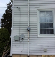 Prise de compteur carré à 1 phase 100A 120V/240V, 4 mâchoires, interrupteur de type anneau, base de compteur électrique, boîte de distribution d'équipement électrique