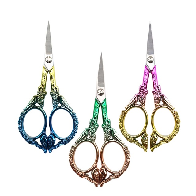Tailor Bird Scissors Embroidery Vintage Scissors for Craft Needle Work Art Work Stainless Steel Sharp Tip Makeup Scissors