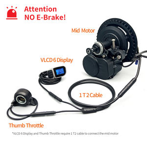 <span class=keywords><strong>TongSheng</strong></span> DZ2 moteur d'entraînement moyen VLCD6 écran LCD avec prise de connecteur étanche mâle 6Pin pour Kit de vélo électrique - Product Image 6