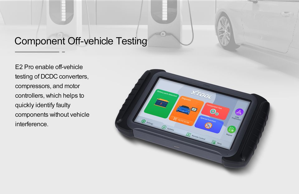 XTOOL E2 PRO EV Smart Diagnostic System for New Energy Vehicles ...