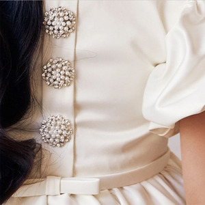 <span class=keywords><strong>Vestido</strong></span> <span class=keywords><strong>de</strong></span> Fiesta <span class=keywords><strong>de</strong></span> Cumpleaños <span class=keywords><strong>de</strong></span> Diseño Simple hasta la Rodilla, <span class=keywords><strong>Vestido</strong></span> <span class=keywords><strong>de</strong></span> Niña con Mangas Abullonadas, Ropa Elegante, <span class=keywords><strong>Vestido</strong></span> <span class=keywords><strong>de</strong></span> Satén para <span class=keywords><strong>Primera</strong></span> Comunión para Niñas - Product Image 3