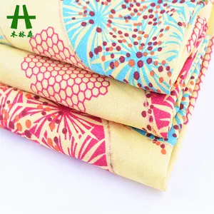 Mulinsen Textile Hot Sale Woven Fabric Wool Peach Printed Factory
