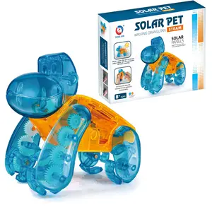 Robot orangoutan jouets Robot solaire jouet Stem Robot kit pour enfants Science projets Diy kits