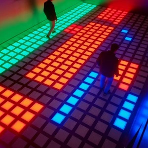 Jeu <span class=keywords><strong>de</strong></span> grille interactif avec lumières sensorielles et dalles <span class=keywords><strong>de</strong></span> sol en acier inoxydable, jeu <span class=keywords><strong>de</strong></span> sol lumineux à détection <span class=keywords><strong>de</strong></span> mouvement par les <span class=keywords><strong>pieds</strong></span> - Product Image 5