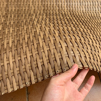 Feuille de rotin tissé imitation rotin LTR pour couverture de mur de plafond
