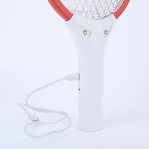 Mini raquette <span class=keywords><strong>électrique</strong></span> anti-moustiques rechargeable par USB, haute tension, filet à 3 couches pour la maison, le dortoir et le camping - Product Image 3