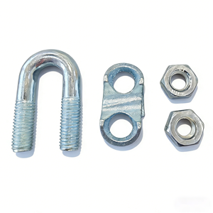 10 "16" 20 "आकार भारी शुल्क कार्बन स्टील के तार रस्सी क्लिप क्लिप 10" 16 "20" आकार भारी शुल्क कार्बन स्टील - Product Image 6