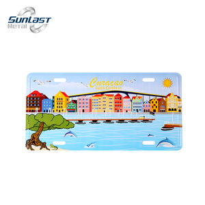 <span class=keywords><strong>Plaque</strong></span> d'immatriculation touristique décorative personnalisée Souvenirs d'île <span class=keywords><strong>de</strong></span> voiture en aluminium Machine à gaufrer personnalisée pour matériau métallique - Product Image 6