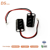 Modul Superkapasitor 5.5V 1.5F 13*6.6*24mm, Sel Ganda, Pengosongan Daya Sendiri Rendah, Pengisian-Pengosongan Cepat, Ketahanan Suhu Tinggi