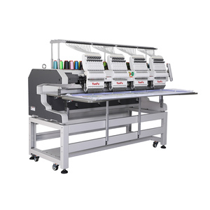 Nueva máquina de bordar de marca con <span class=keywords><strong>4</strong></span> cabezales Dahao Computer System Stock disponible-<span class=keywords><strong>SWF</strong></span> o YUNFU - Product Image 3