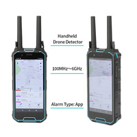 Détecteur de drone portable 3KM 100M-6Ghz Localisateur d'UAV portable 1.5G 2.4G 5.8G Alarme GPS Localiser FPV Dji Track Pilot Positioning