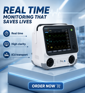 Ventilateur de transport ICU MSC T6 invasif et non invasif avec capnographie ETCO2 pour nouveau-nés et enfants - Product Image 5