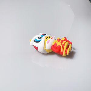 Llavero Personalizado con Diseño de Danza del León - Colgante para Llaves de Coche, Adorno Decorativo para <span class=keywords><strong>Mochila</strong></span> Hecho de PVC o Resina - Product Image 5