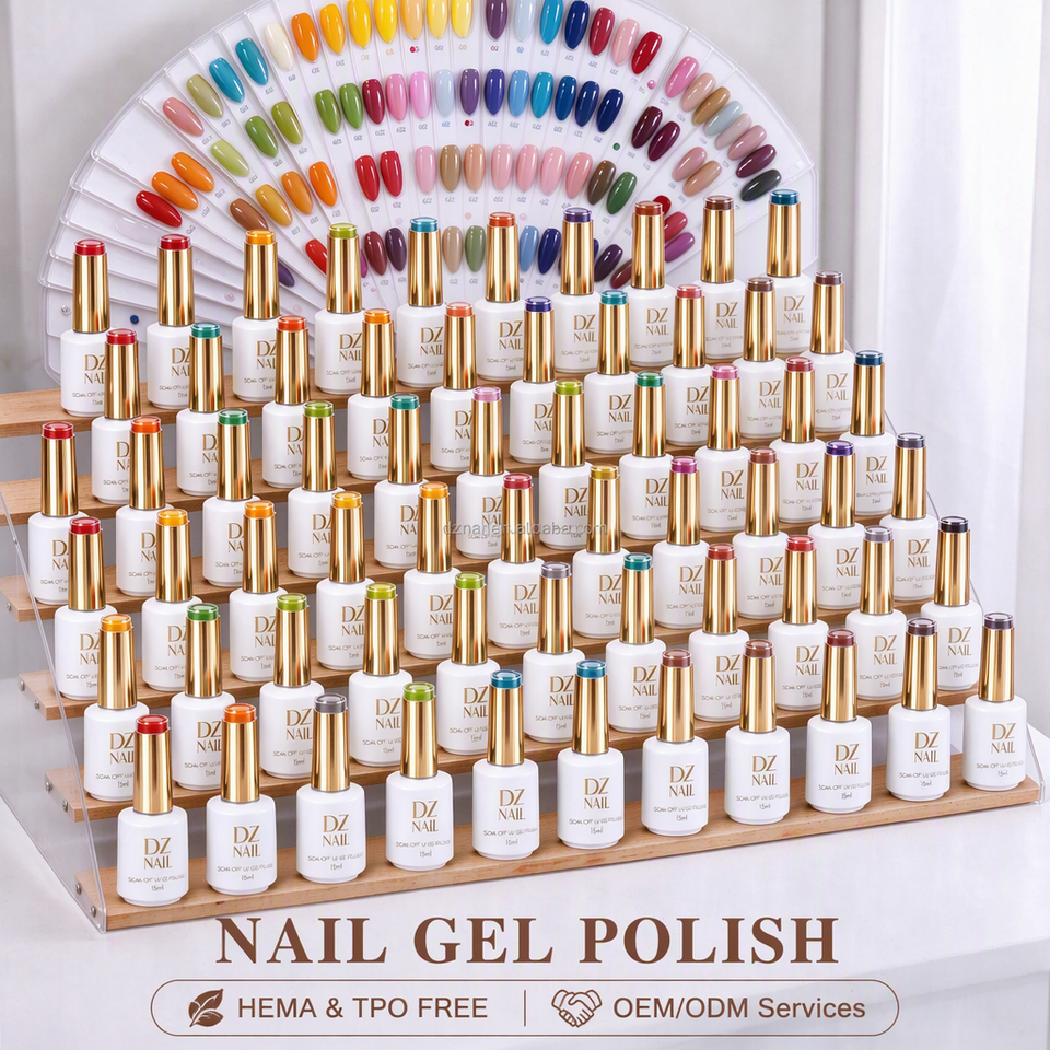 Led Chemical Sample Professional Customized HEMA & TPO Free Wholesale Gel Polish ...
