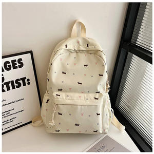 2025 העליון מוכר קשת חמוד גב נשים גב 'ס תיכון תלמידים גורים גורים פוליאסטר רוכסן קרוס-גבול יפנית - Product Image 3