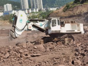 Máy xúc đá cánh tay tăng cường thiết kế kết cấu thép gia cố độ bền đòi hỏi nhiệm vụ xây dựng khai thác cho <span class=keywords><strong>liebherr</strong></span> 984 - Product Image 2
