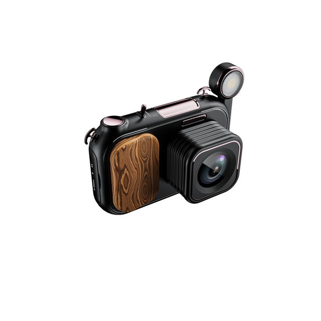 Good NVC 300 Old Fashion Retro Style Retro Cameras 5k Wifi 50X Retro Mini Flash Design Video for Photography